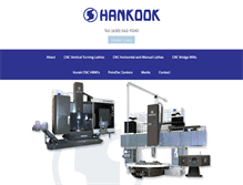 Tablet Screenshot of hankookamerica.com